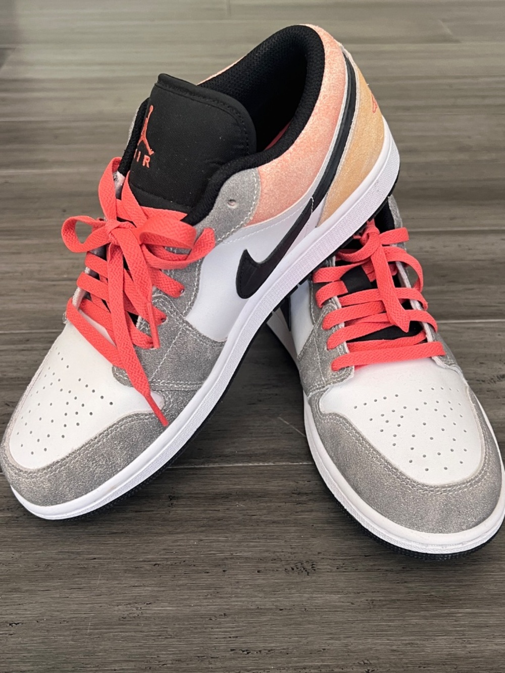 Men's NIKE Air Jordan 1 Low SE Flight Club Low Top Sneakers Shoes DX4334-008 9.5
